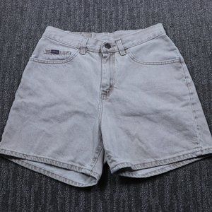 Vintage Riders By Lee Womens Shorts 10 Med Tan Denim High Waisted 90's Classic